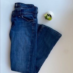 7 for all Mankind Straight Distressed Jeans